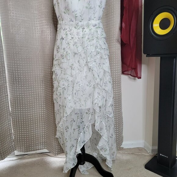 NWT Iorane Floral Halter Maxi Dress - Size Medium - Picture 5 of 13